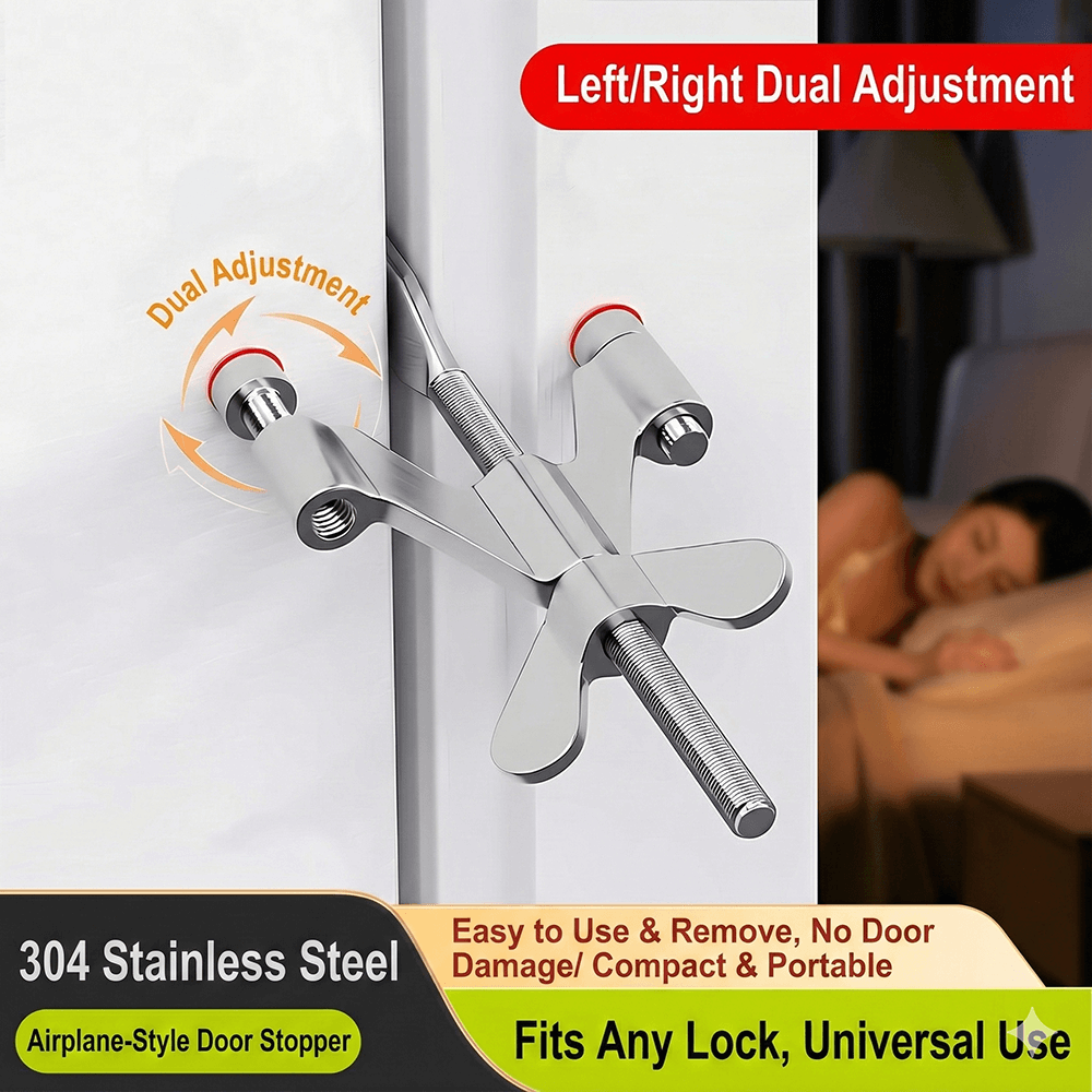 The Talon Portable Door Lock with Double Wing Design Secondary image
