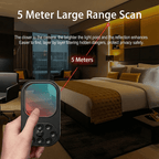 Portable Anti Spy Hidden Camera Detector Large Viewport Infrared Scanner