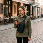 Anti Theft Crossbody Sling Bag Water Resistant