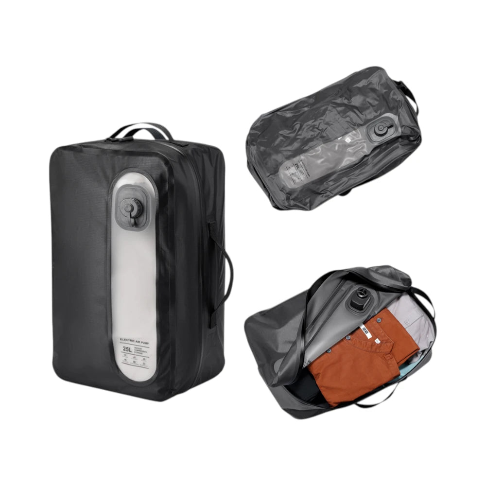 Wayfeld 25L Vacuum Compression Travel Bag — Built-In Electric Pump, IPX7 Waterproof, Nylon + TPU Secondary image