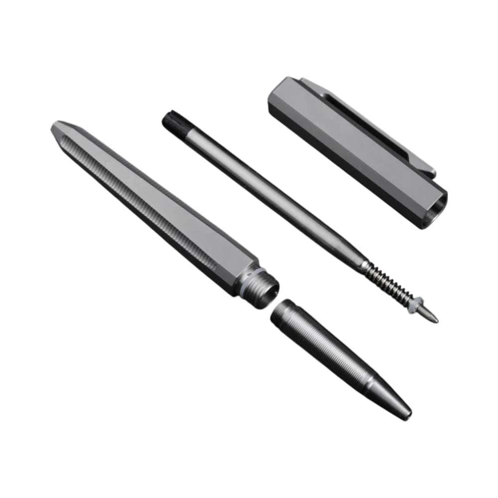 Wayfeld Titanium Tactical Pen — TC4 EDC Self-Defense Pen with Tungsten Steel Glass Breaker | Everyday Carry Writing & Emergency Tool Secondary image