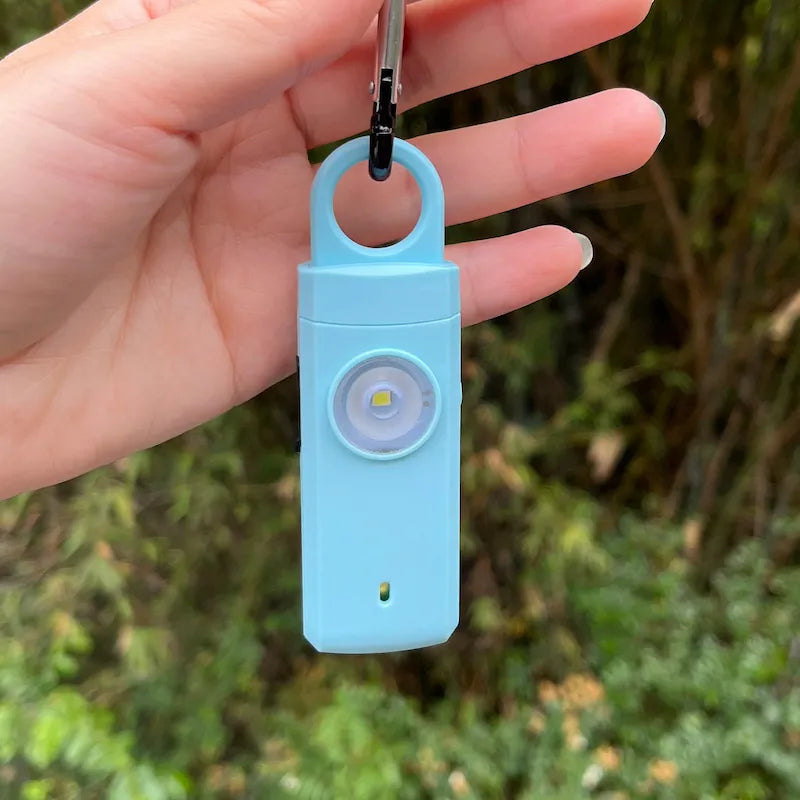Rechargeable Personal Safety Alarm with LED